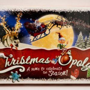 Christmas Opoly Monopoly Style Board Game Christmas Theme New Sealed
